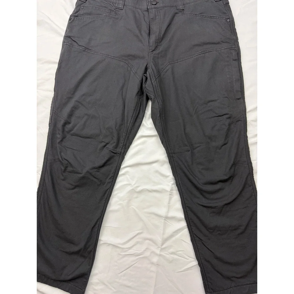 Alaskan Hardgear Duluth Trading Co Mens Fleece Lined Pants Grey 40x30 Workwear